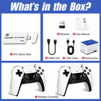 2026 Upgrade Retro Game Stick, 128 GB, with 40,000+ Built-in Classic Video Games, Retro Gaming Console with 23 Emulators, Plug & Play for TV Video Gaming Stick HDMI Output with Dual 2.4G Controllers_1