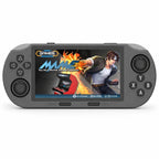 SF3000 Retro Handheld Game Console — Features a 4.5-inch HD IPS screen, supports classic games, TV connectivity, and over 14 emulators, with a 5-hour battery life._4