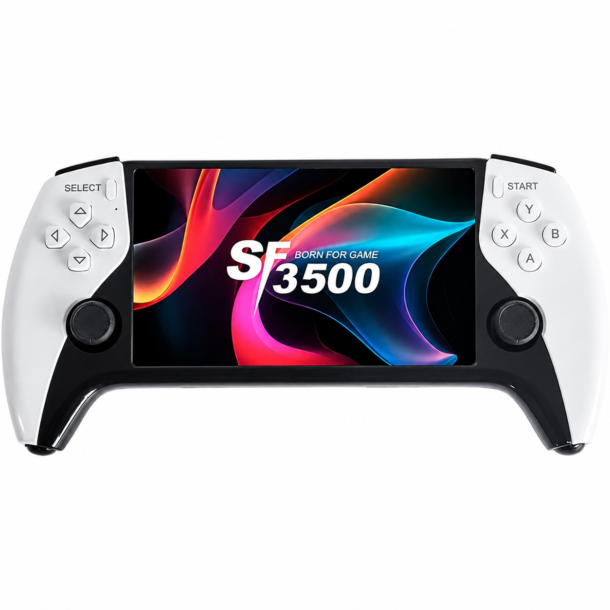 SF3500 Retro Handheld Game Console-Handheld Game Console with HD 5.5-inch IPS Screen Classic Video Games Supports TV Connection,14+ Emulators & 5-Hour Battery Life