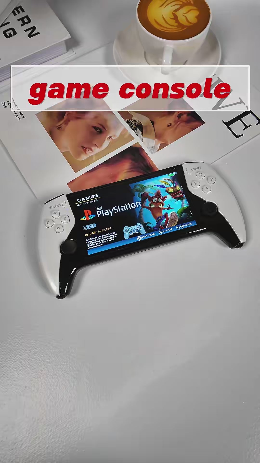 SF3500 Retro Handheld – 5.5" IPS Display & TV Output